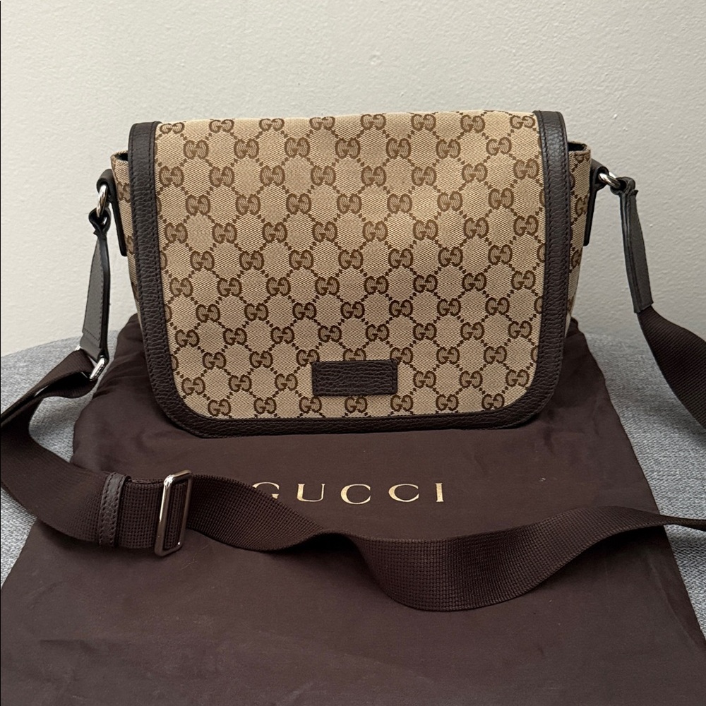 Gucci Monogram Crossbody Bag